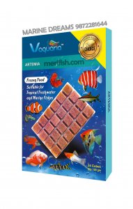 VAQUARIA FROZEN ARTEMIA FOOD 100GM (24 CUBES)