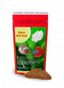 VAQUARIA BETTA KRILL GOLD 100GM