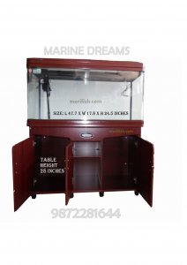 MINJIANG MJ R6- 1210 ROSEWOOD AQUARIUM TANK SET
