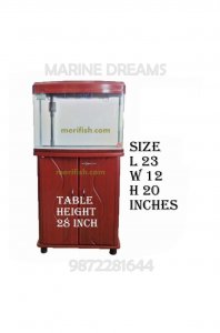 MINJIANG MJ 580 ROSEWOOD 2 FEET AQUARIUM TANK