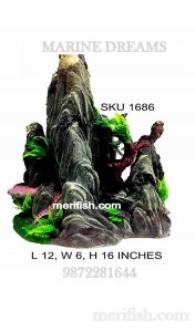 ROCK MOUNTAIN WITH GRASS TOY